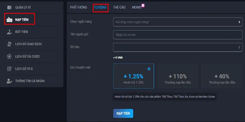Sử dụng thẻ cào điện thoại